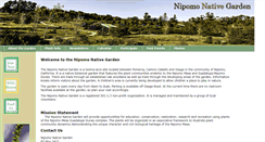 Desktop Screenshot of nipomonativegarden.org